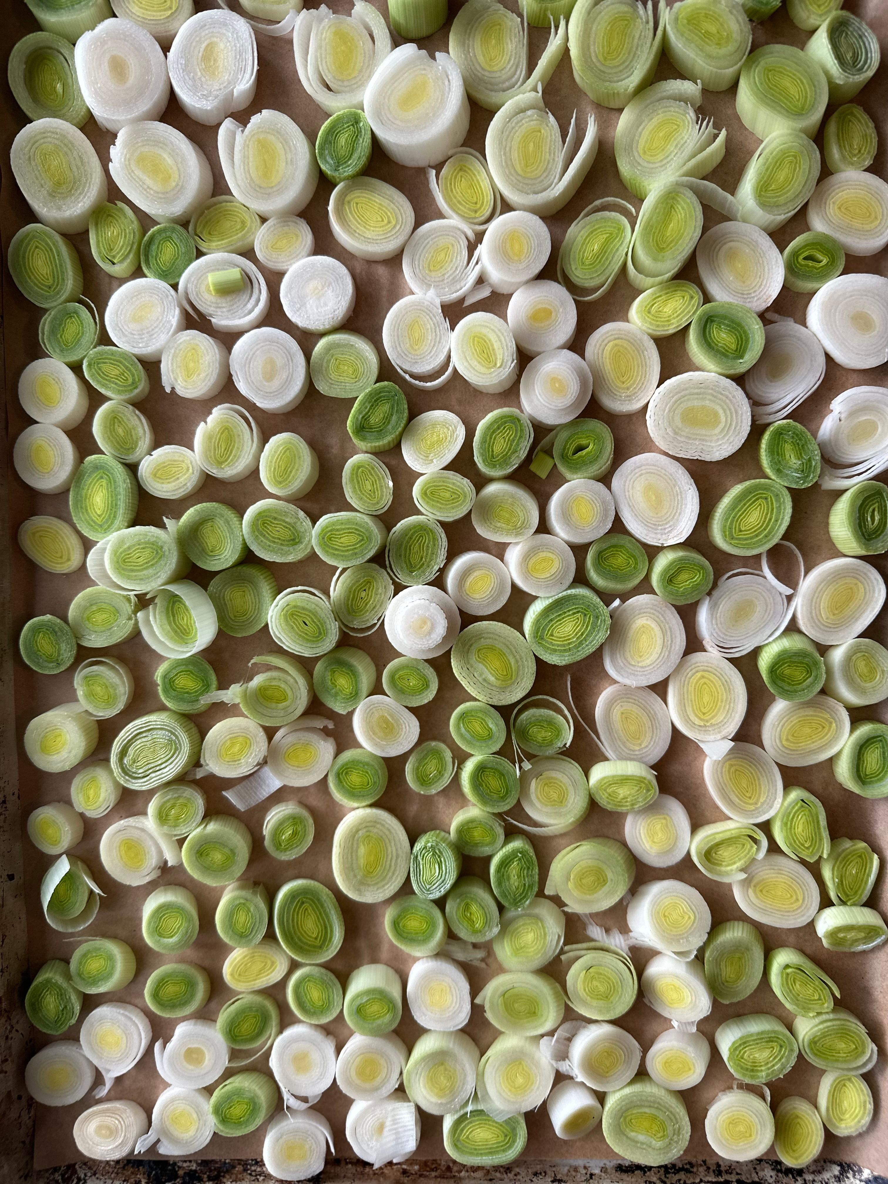 Green Leeks Pizza 12"