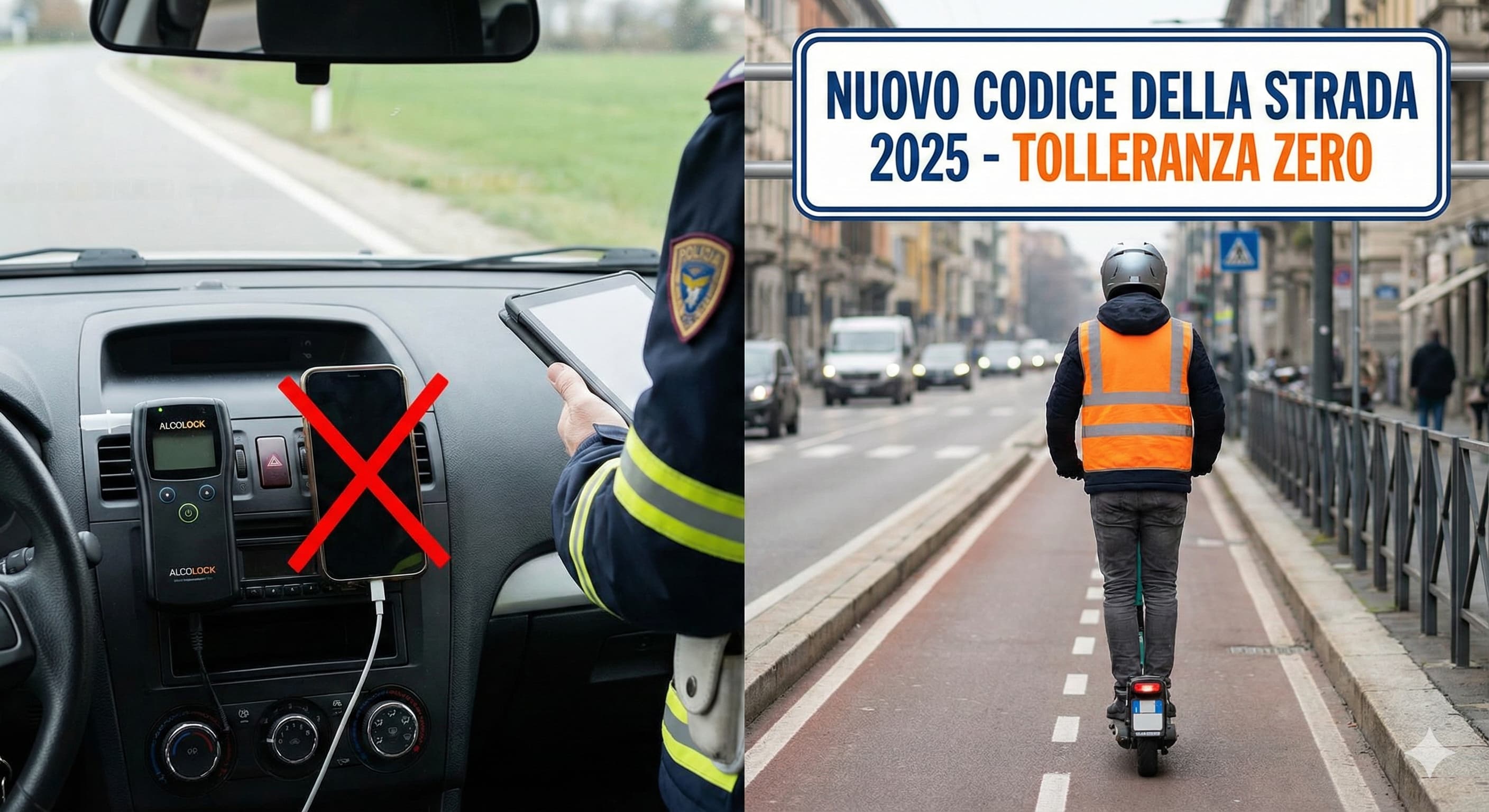 Nuovo Codice della Strada 2025: La "Tolleranza Zero" è Legge