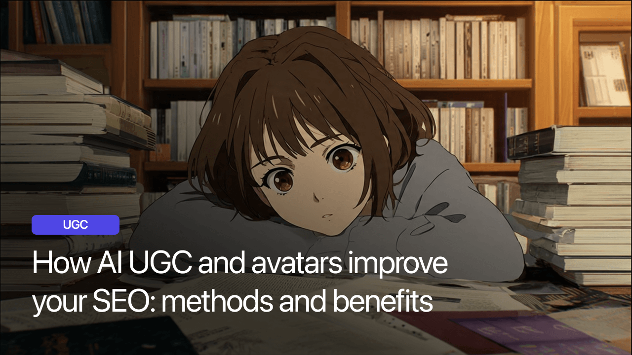 How AI UGC and avatars improve your SEO: methods and benefits