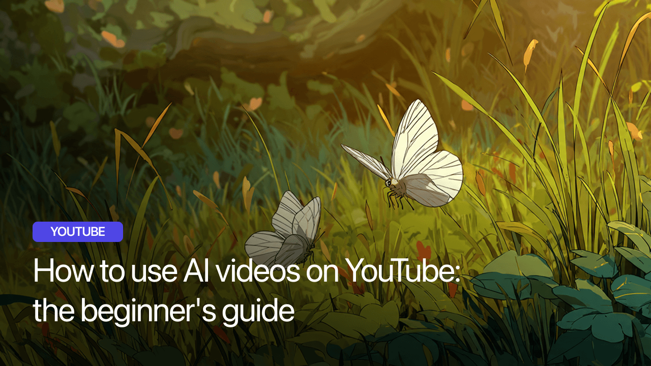 How to use AI videos on YouTube: the beginner's guide