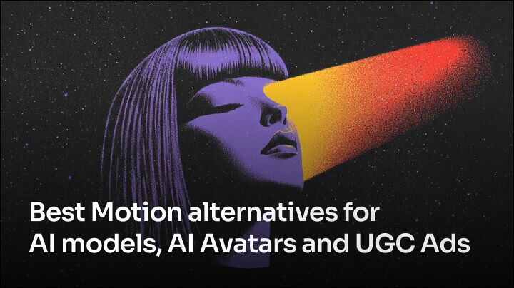Best Motion alternatives for AI models, AI Avatars and UGC Ads Videos [2025]