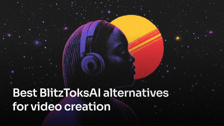 Best BlitzToksAI alternatives for video creation [2024]