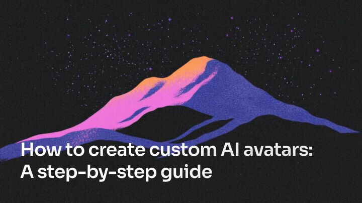 How to create custom AI avatars: a step-by-step guide