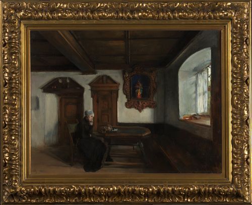 Harriet Backer, Solitude, 1880
