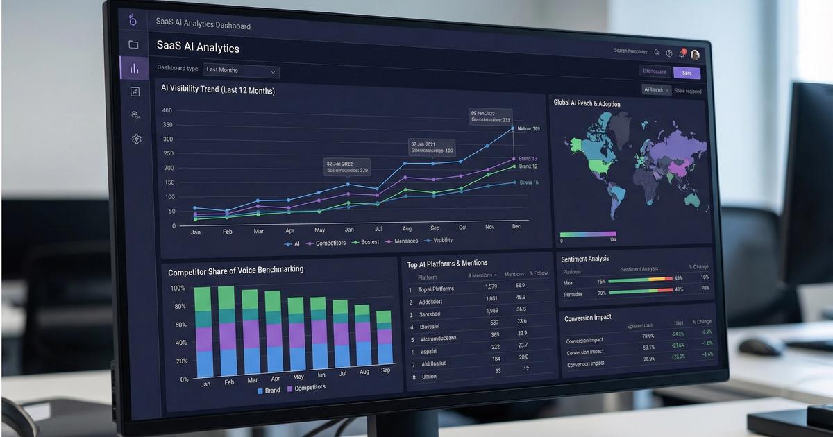 The best 8 AI Visibility tools for SaaS Companies