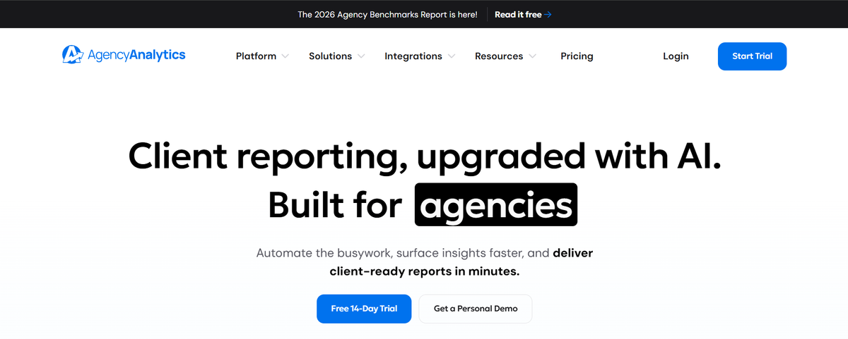 AgencyAnalytics for White Label Scalable SEO Agencies