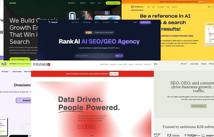 The 11 Best GEO (Generative Engine Optimization) Agencies in 2026