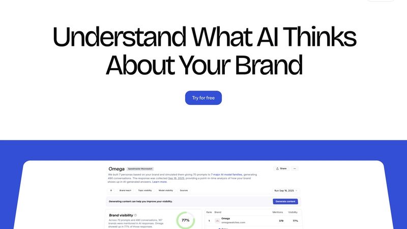 Gumshoe showing persona-based AI visibility analysis and topic-level competitor insights across different buyer journeys