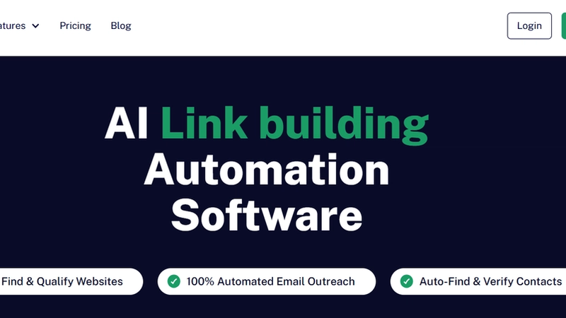 Linkee AI Link building automation software