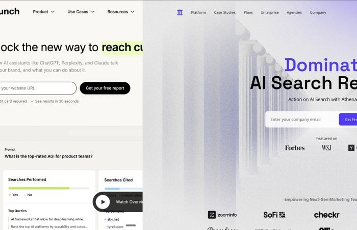 Scrunch AI vs AthenaHQ Review (2026)