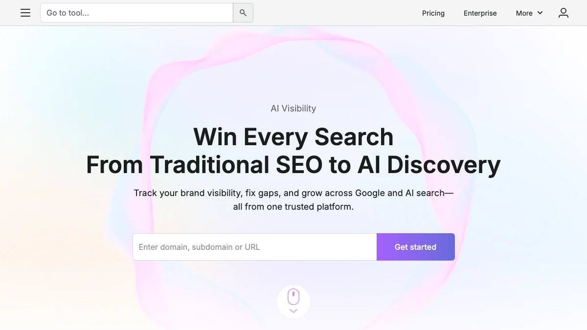 Semrush website, captured in September 2026