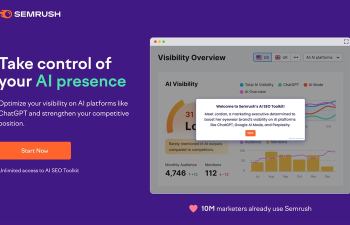 The 8 Best Alternatives to Semrush’s AI SEO Toolkit in 2026