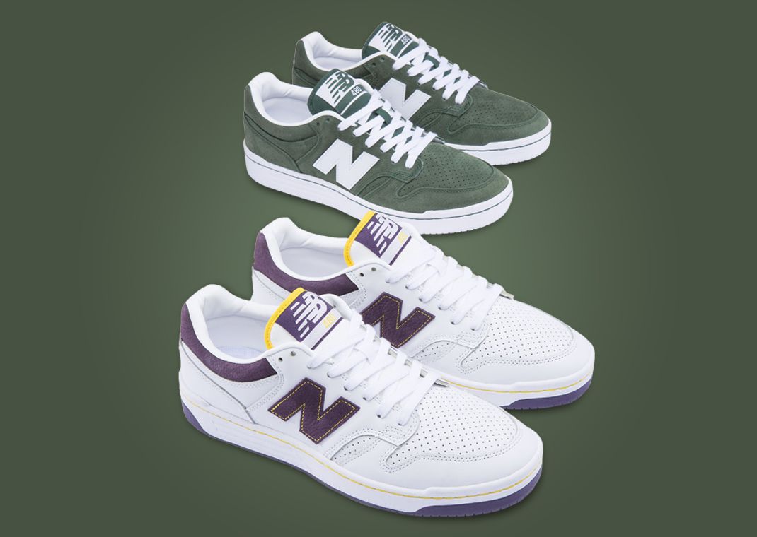 デジタル両軸リール ホワイト/パープル The New Balance Numeric 480 Eighties Pack Releases April 2024