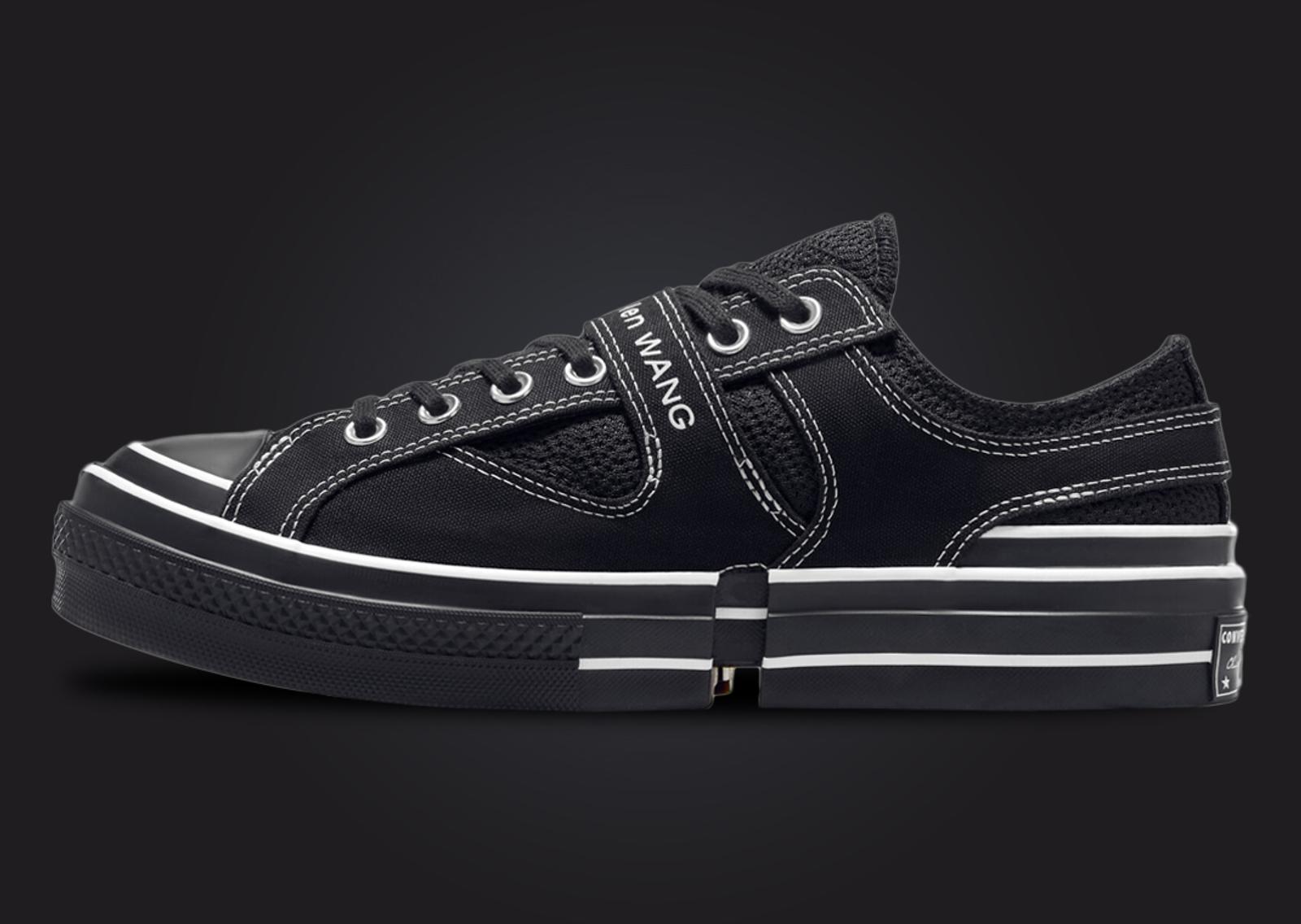 Feng Chen Wang x Converse Chuck 70 Ox 2-in-1 Black Lateral