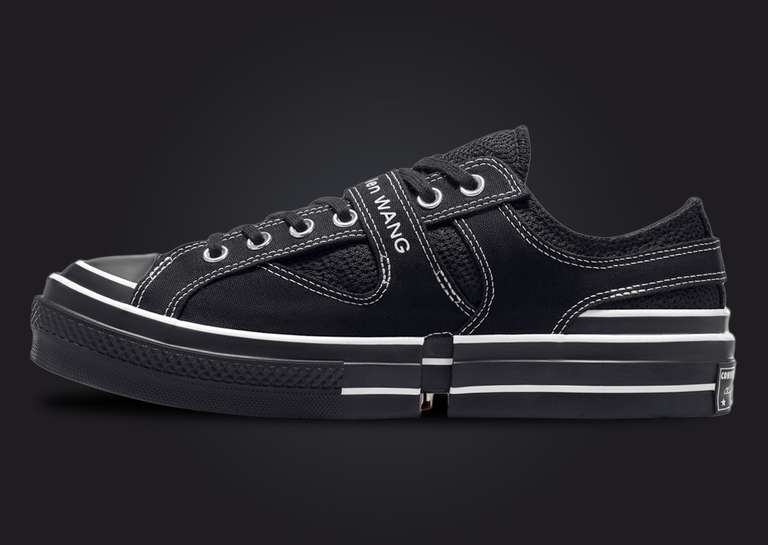 Feng Chen Wang x Converse Chuck 70 Ox 2-in-1 Black Lateral