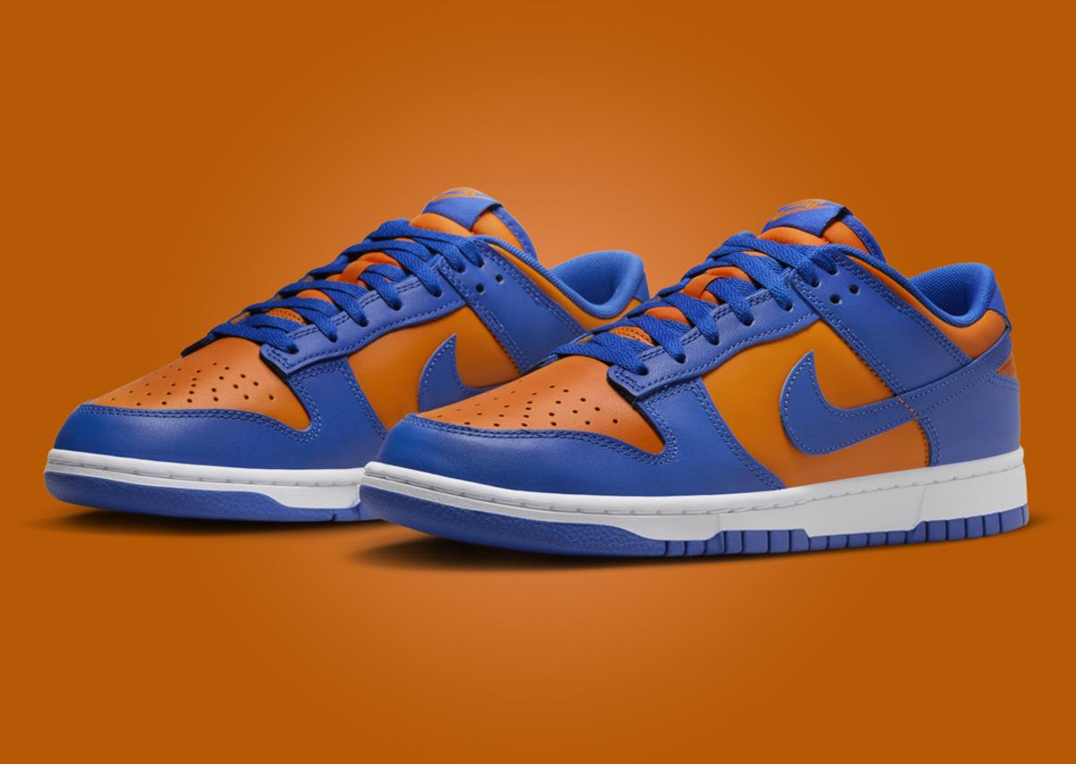 New York Knicks Colour Way Low Top Force Leather Sneakers