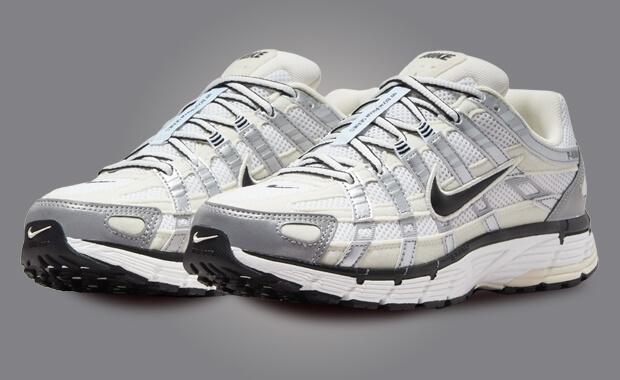 The Women's Nike P-6000 Coconut Milk Metallic Silver Restocks September 2024