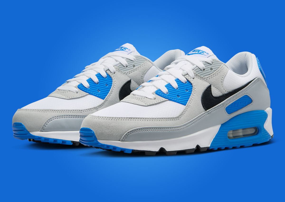 Nike air max blue white and grey Clearance