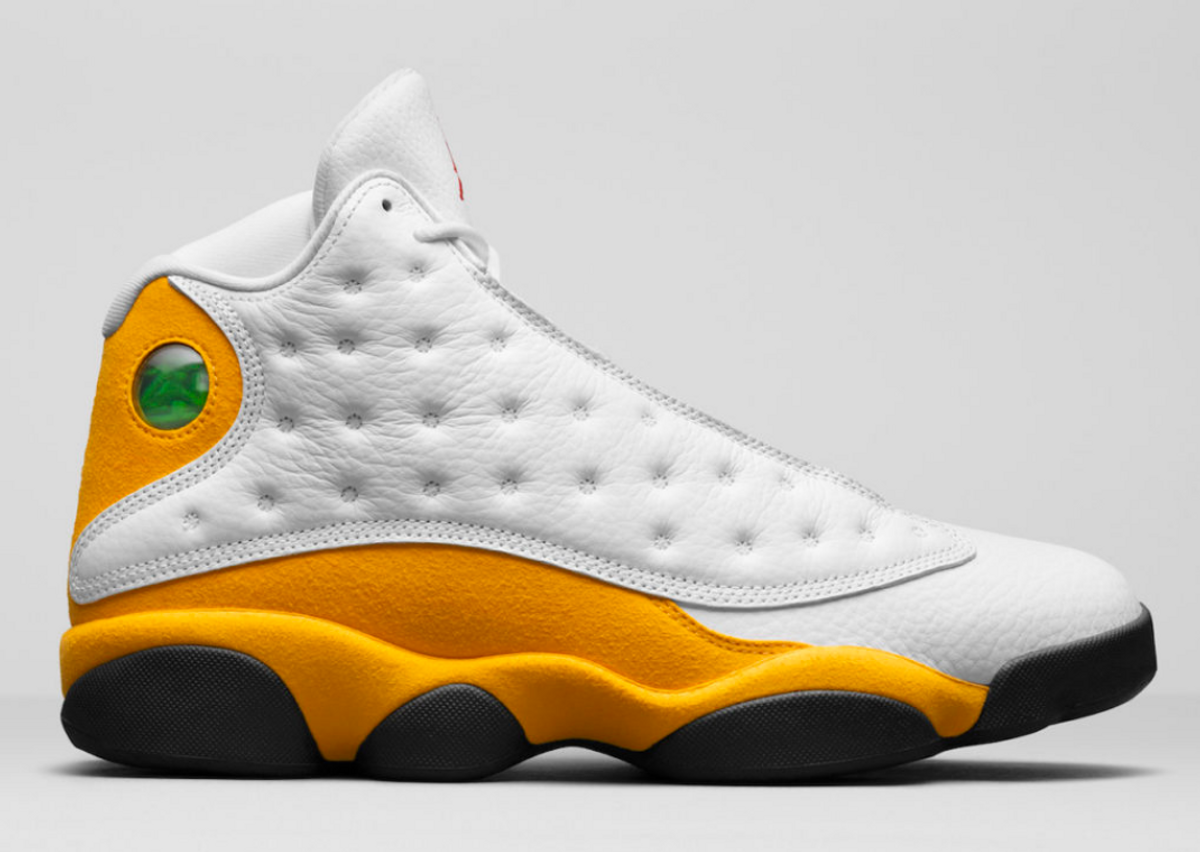The Air Jordan 13 Retro White Del Sol Releases in March 2022