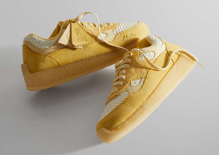 8th St by Ronnie Fieg for Clarks Originals Lockhill Yellow Combi Angle
