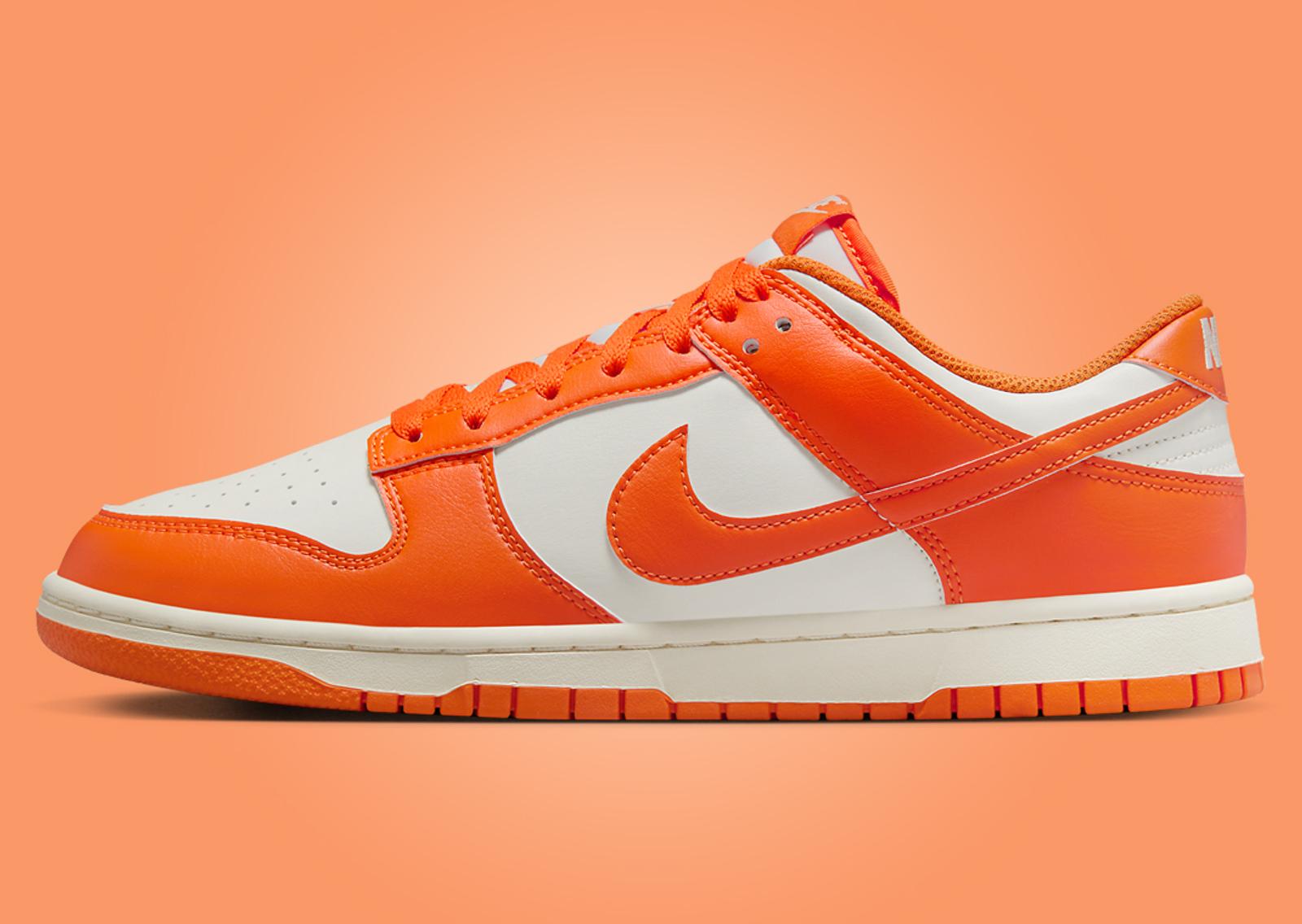 Nike Dunk Low Syracuse Pale Ivory Lateral