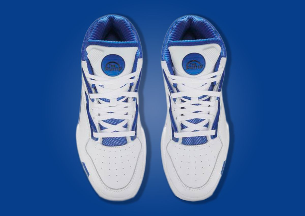 Reebok Pump - Omni Zone 2 - NCAA Pack 'Kentucky' - Affordable Retro Classic  - on foot look 