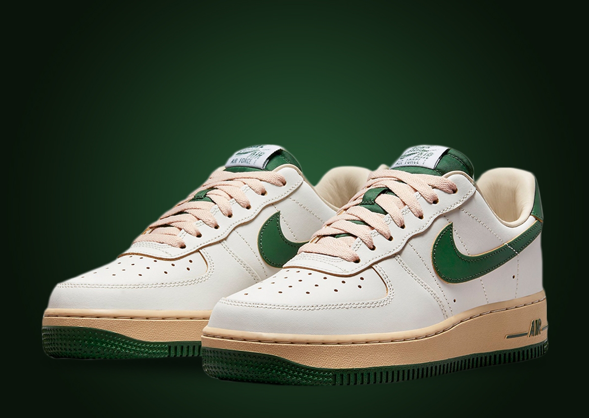 Green Nike Air Force 1 