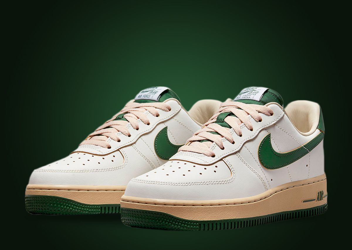Nike air force 1 low womens green Clearance