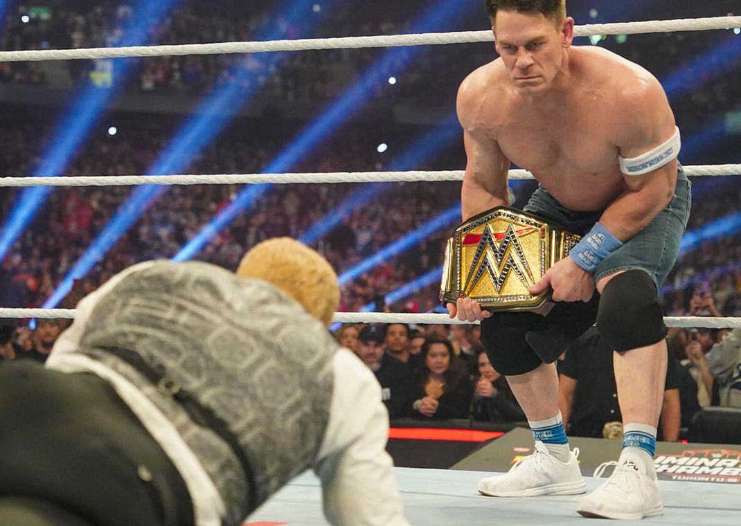 Are John Cena’s wrestling boots custom-made?