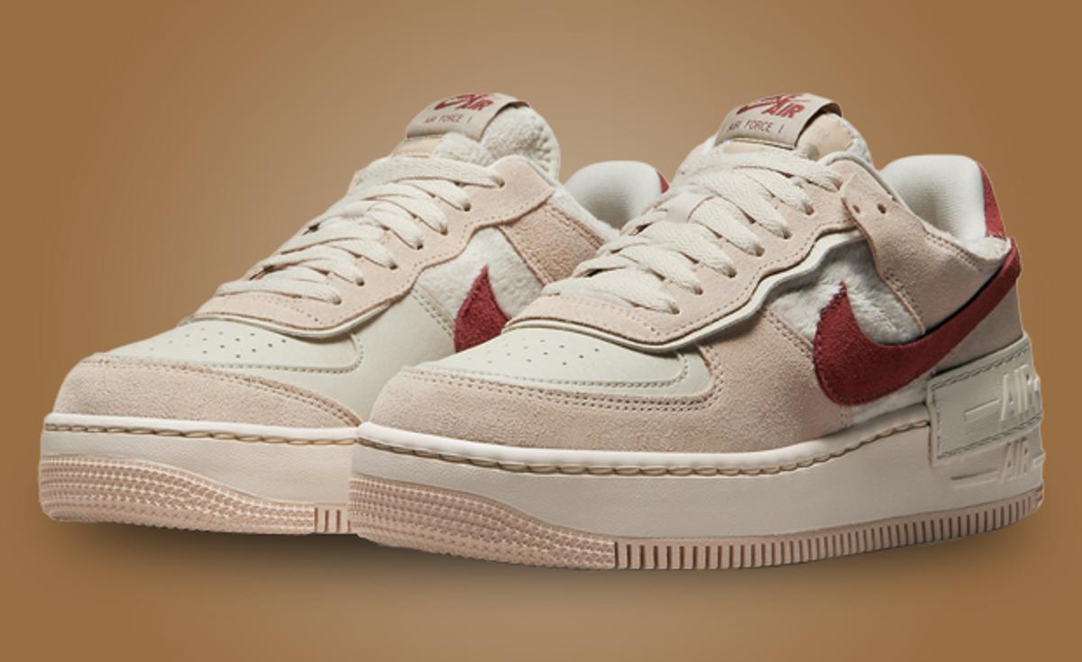 This Nike Air Force 1 Shadow Comes In Shimmer And Mars Stone