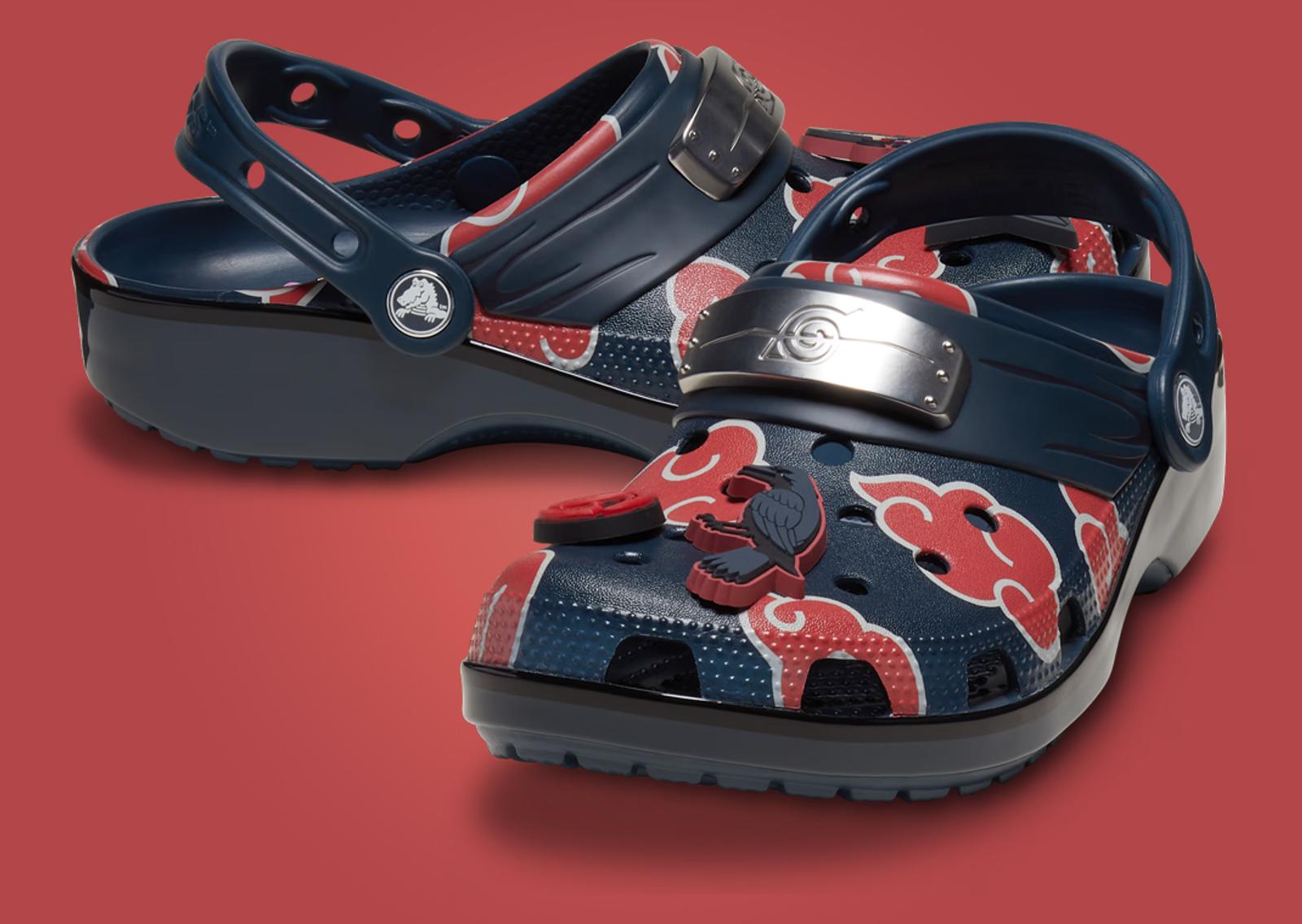 Naruto Shippuden x Crocs Classic Clog Itachi Angle