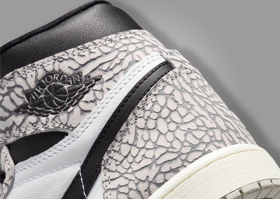 Official Look At The Air Jordan 1 High Elephant Print