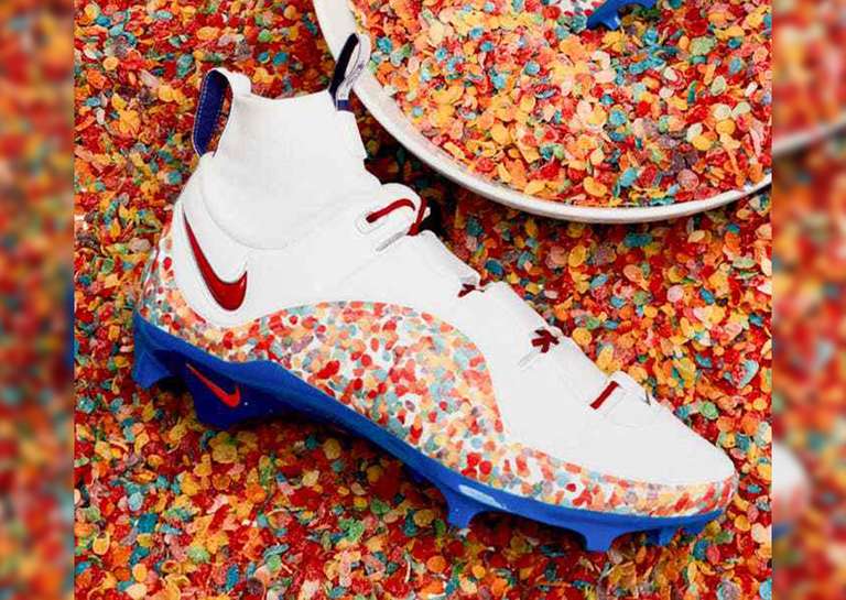 Nike LeBron 4 Menace Fruity Pebbles Lateral Detail