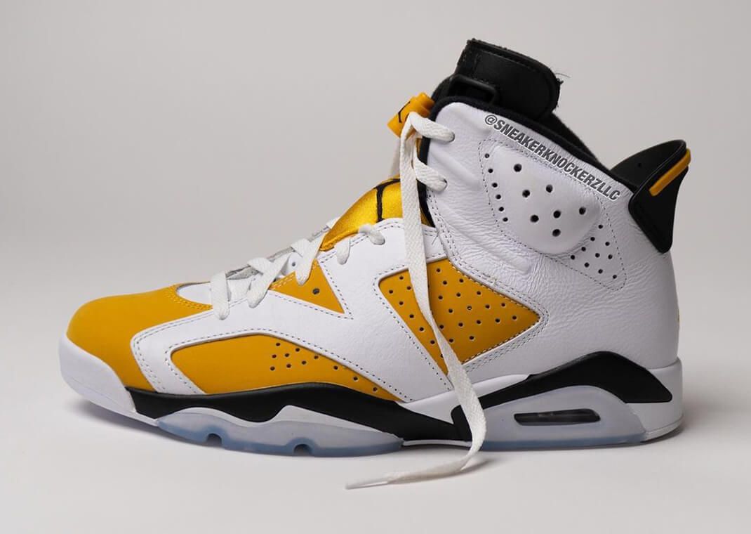 yellow jordans just came out