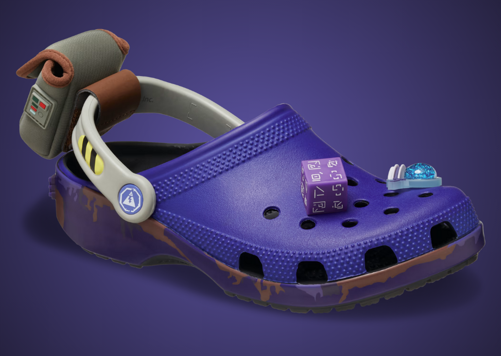 Fortnite x Crocs Classic Clog Battle Bus Angle