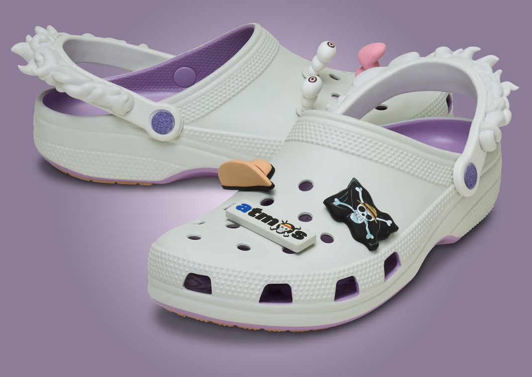 靴 ONE PIECE x atmos x Crocs 30cm atmos One Piece Crocs Classic Clog Gear 5 Release Date