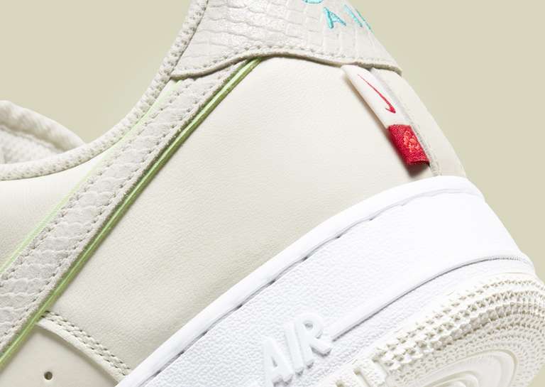 Nike Air Force 1 Low Year of the Dragon Sail Heel Detail