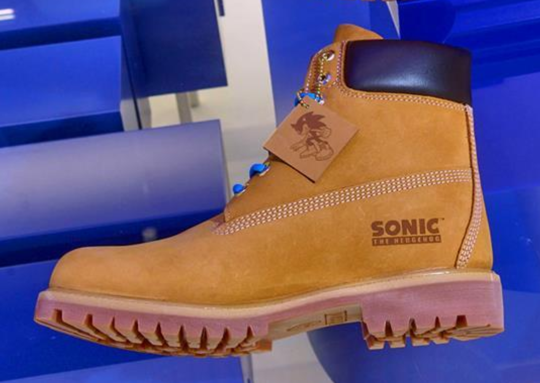 Sonic The Hedgehog's Timberland 6-Inch Boot is Limited to 30