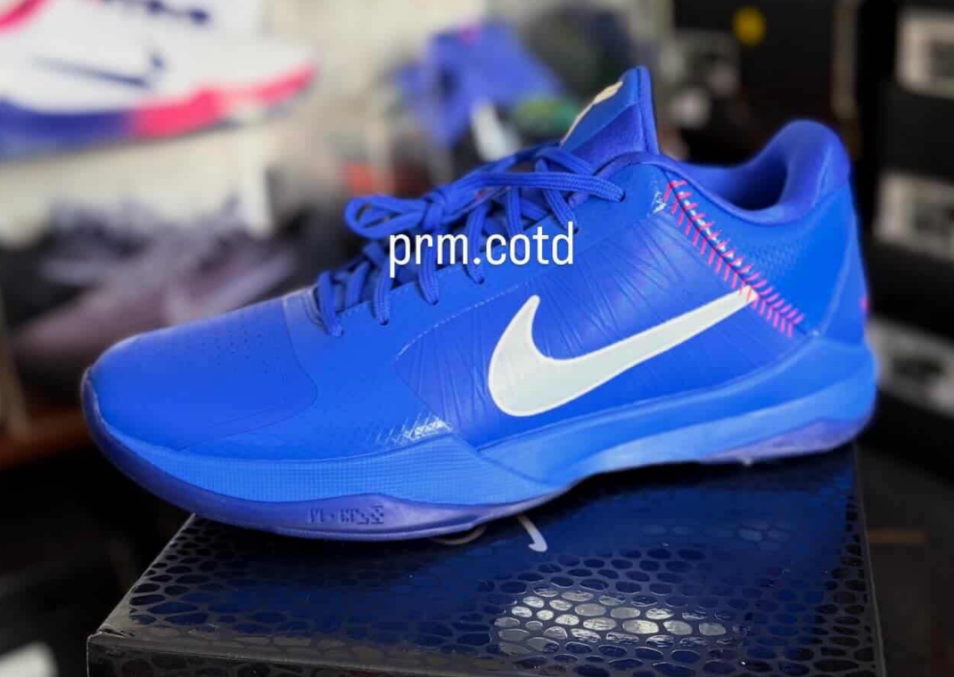 The Latest Look at the Nike Kobe 5 Protro Dodgers