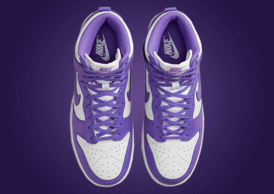 Championship Purple Comes To This Nike Dunk High
