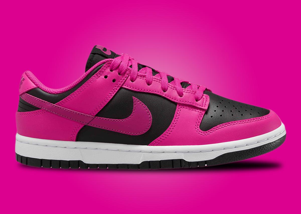 The Women's Exclusive Nike Dunk Low Fierce Pink Black Releases Holiday 2023  - Sneaker News