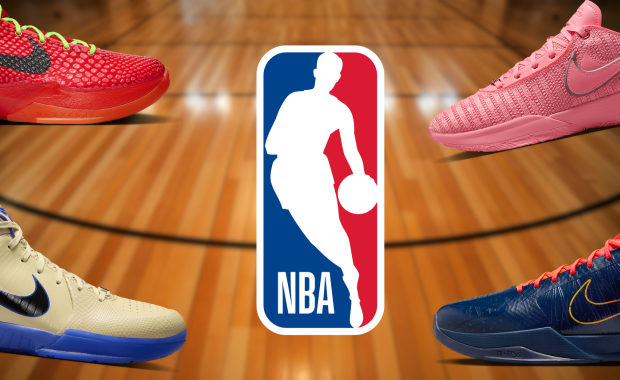 Most Worn Sneaker Colorways NBA Season