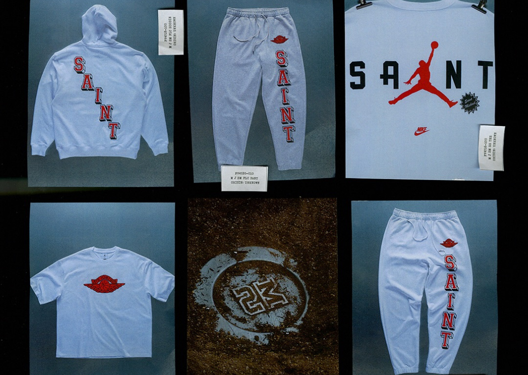 Saint Mx6's Jordan Apparel Capsule Drops in May