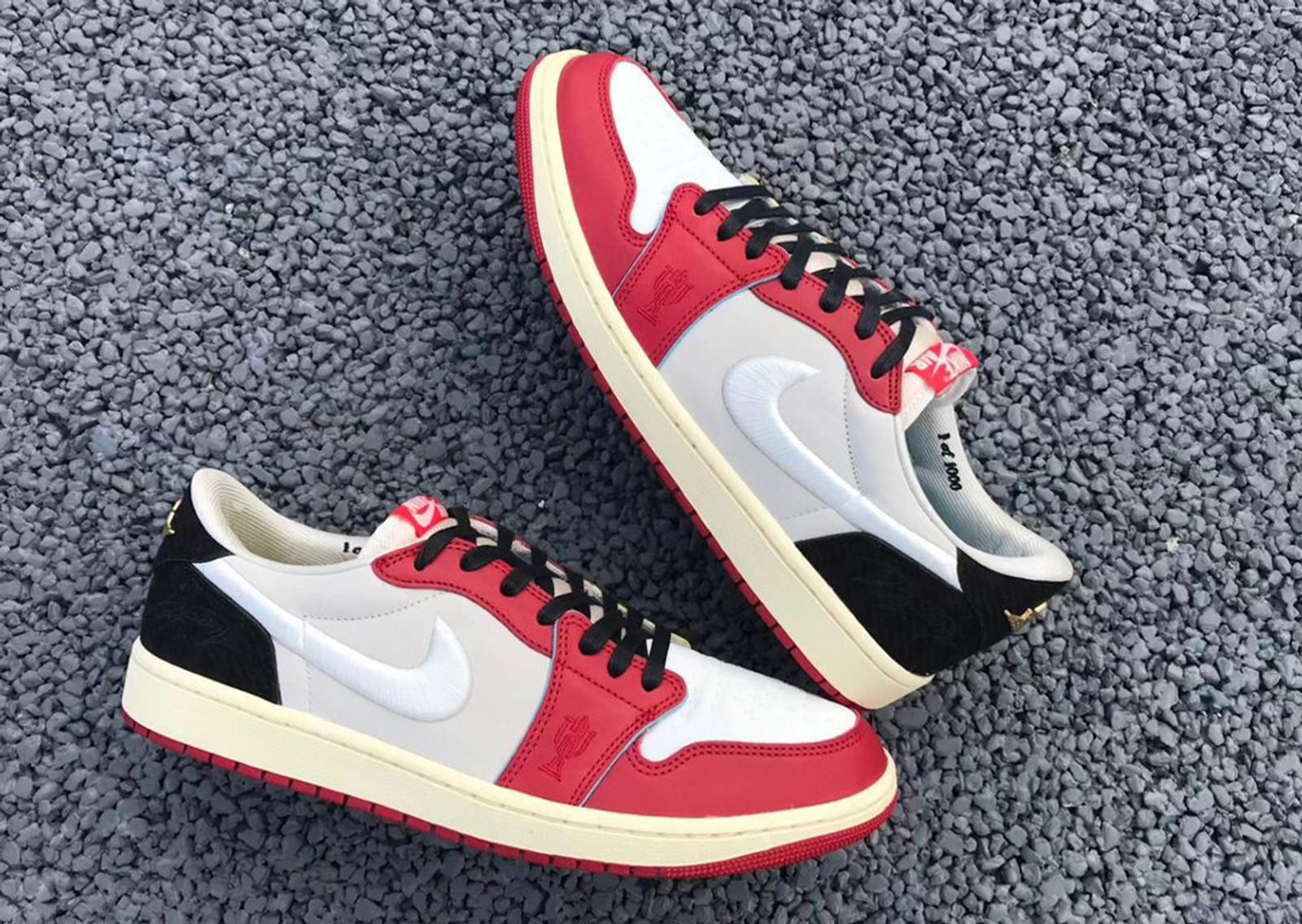 Trophy Room x Air Jordan 1 Retro Low OG SP Home Lateral