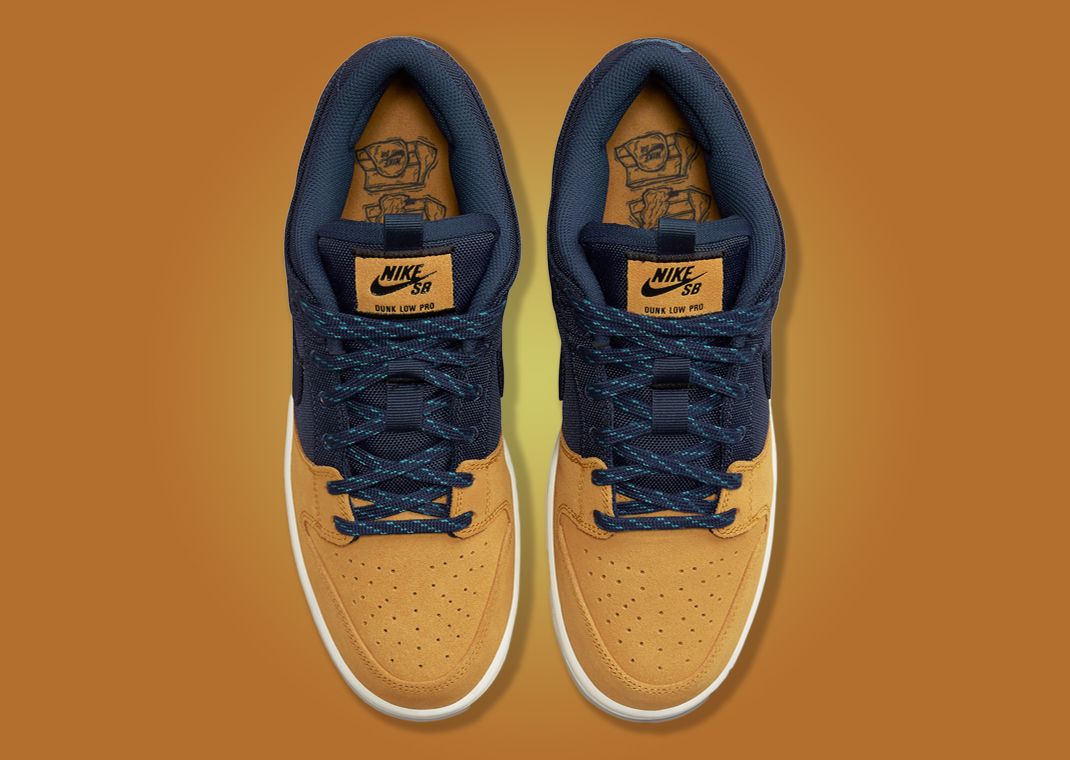 Official Look At The Nike SB Dunk Low Midnight Navy Desert Ochre