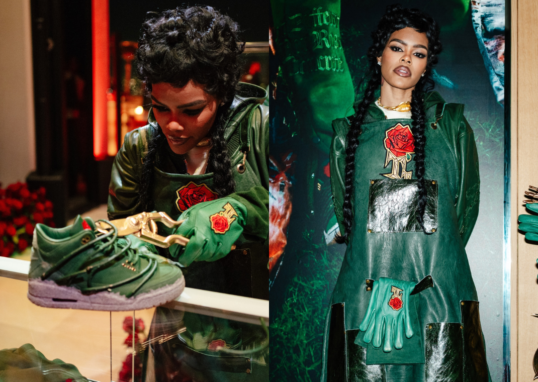 Teyana Taylor's Concrete Rose Air Jordan 3 Collab Shows Off Her