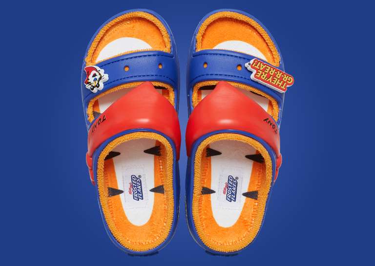 Frosted Flakes x Crocs Cozzzy Sandal Top
