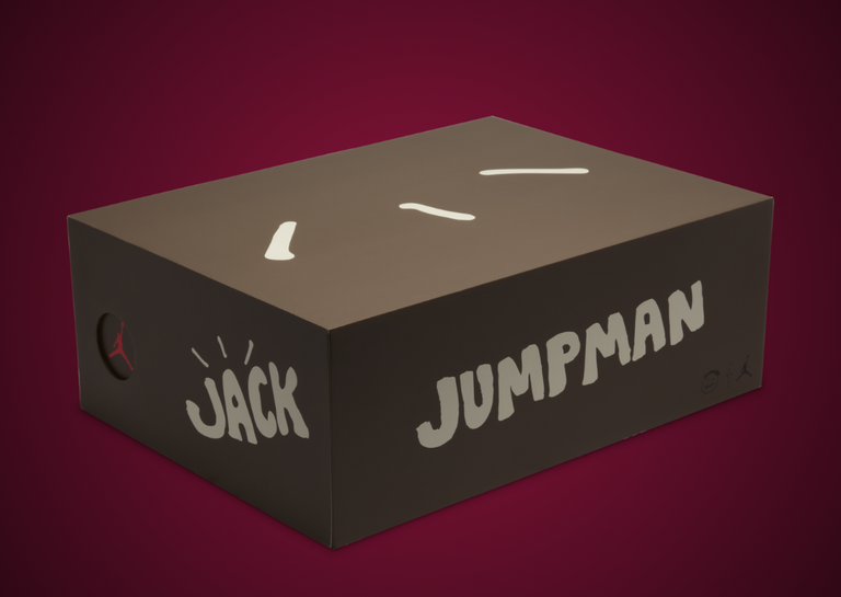 Travis Scott x Jordan Jumpman Jack TR Sail University Red Packaging