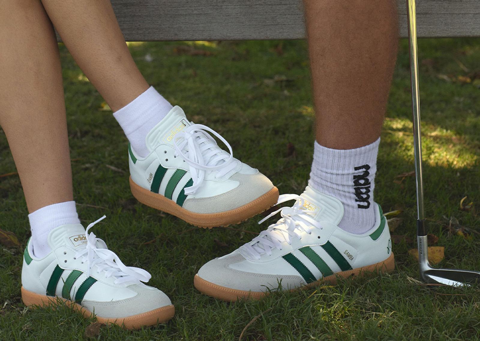 Malbon x adidas Samba Spikeless Golf On-Foot