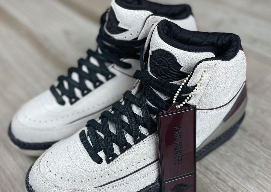 Here's Your First Taste Of The A Ma Maniere x Air Jordan 2